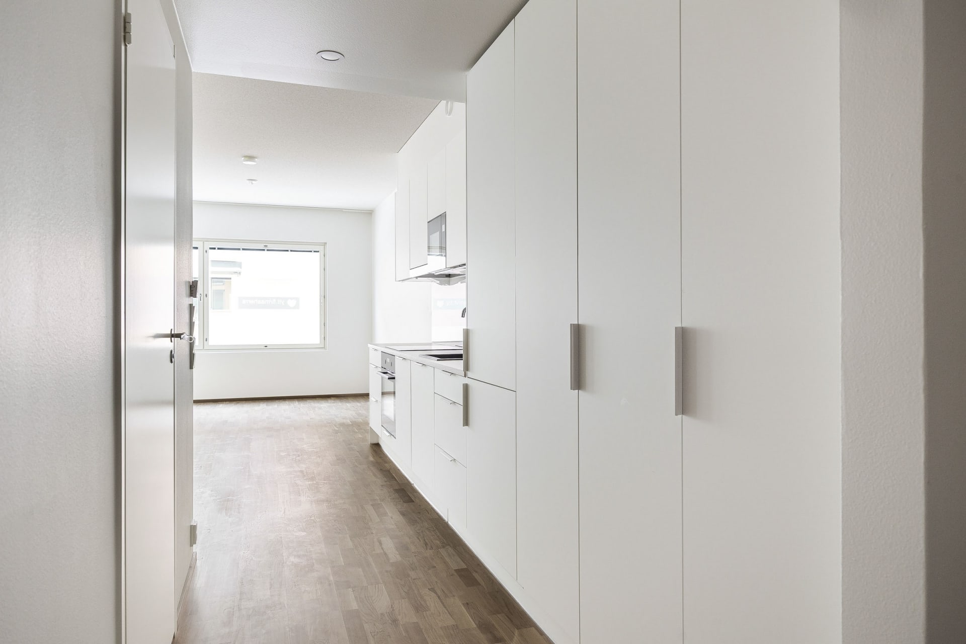 Muuttovalmiita koteja Kuopion keskustassa Maaherrankadulla