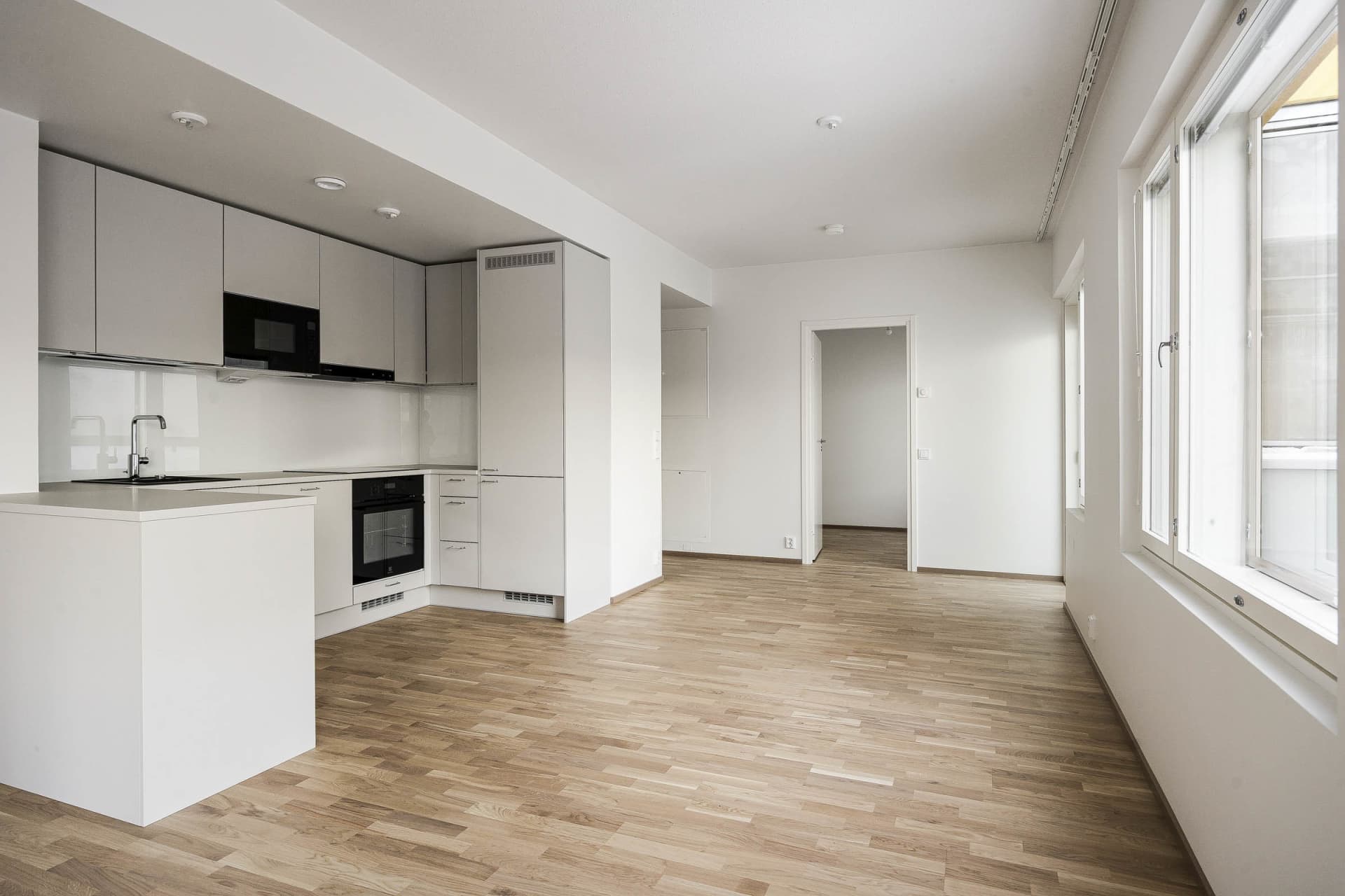 Myytävät asunnot Kuopion keskustassa Maaherrankadulla