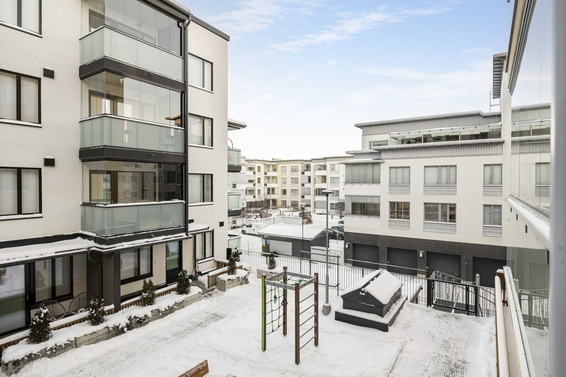 Myytävät asunnot Kuopion keskustassa Maaherrankadulla