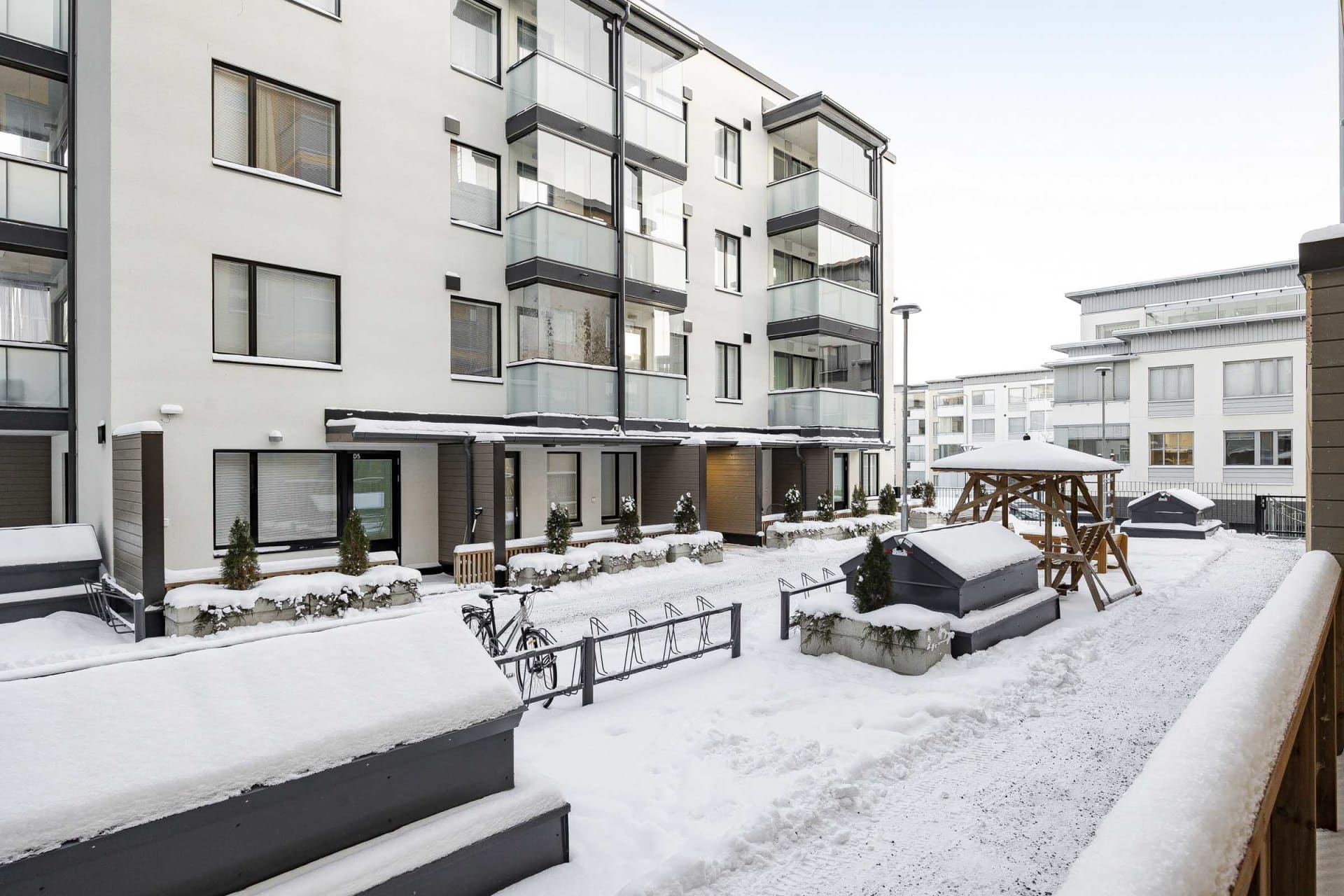 Myytävät asunnot Kuopion keskustassa Maaherrankadulla