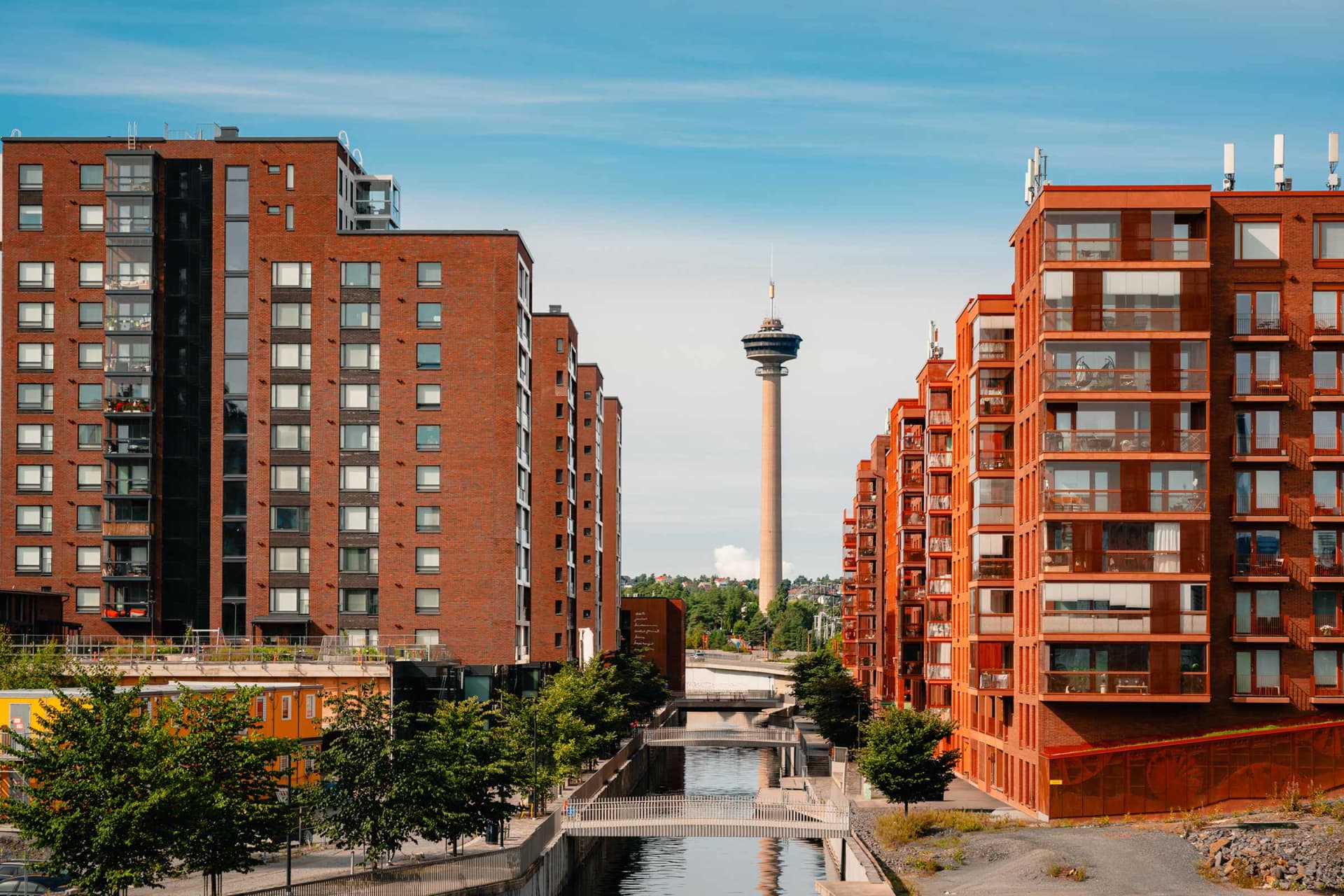 Myytävät asunnot Tampereen Ranta-Tampellassa.