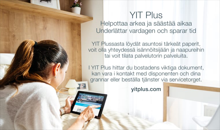 YIT Plus. YIT Plus palvelutori. YIT Koti.