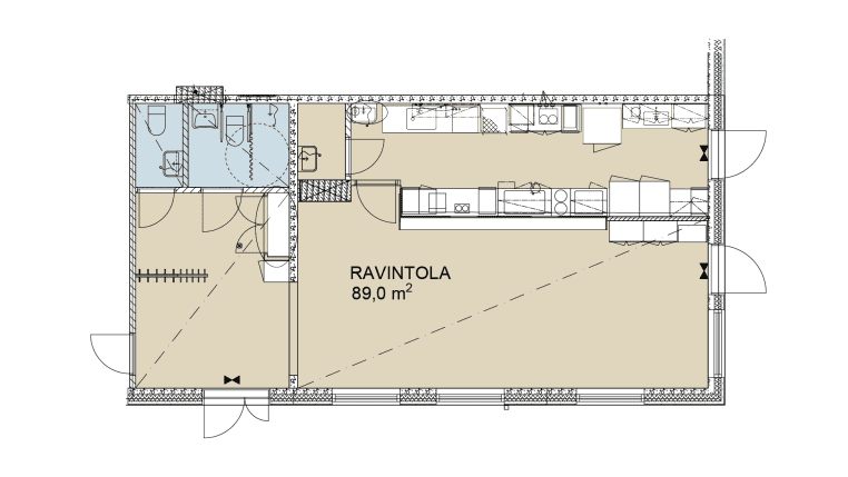 Karismakortteli, Jyväskylä. Myytävät liiketilat.