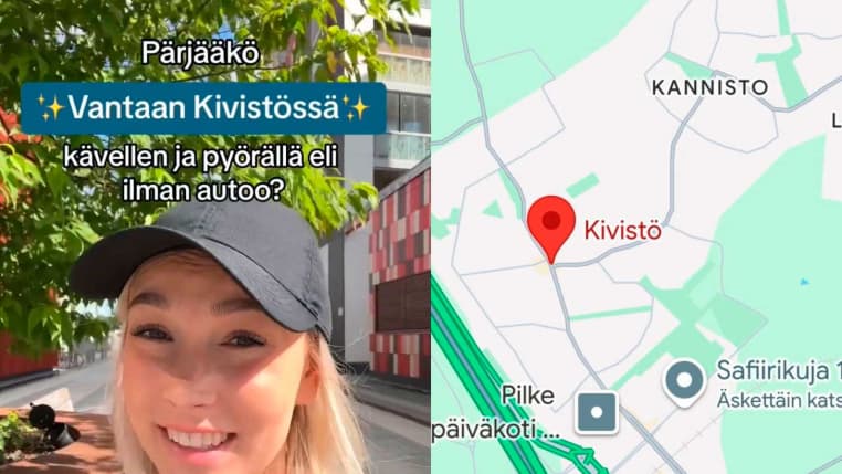 Myytävät asunnot Vantaan Aventuriini ja Kangastus, Kivistö. Pärjääkö Kivistössä kävellen ja pyörällä? Katso video ja tiedät!