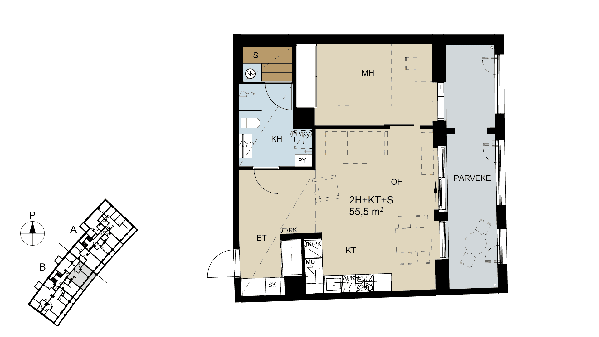 Asunto B 56 2h Kt S 55 5m Yit Fi