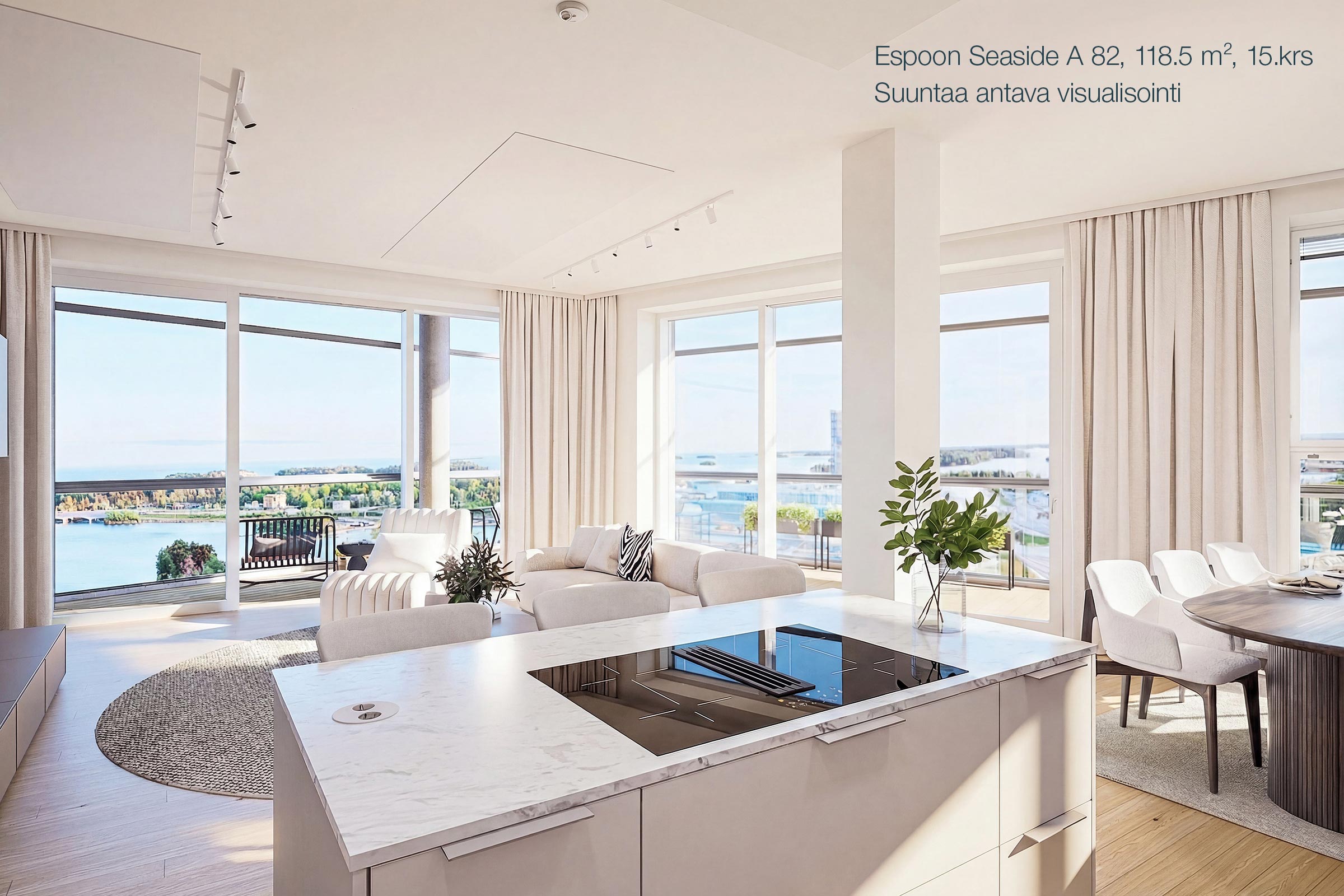 Myytävät asunnot Espoon Seaside, Keilaniemi