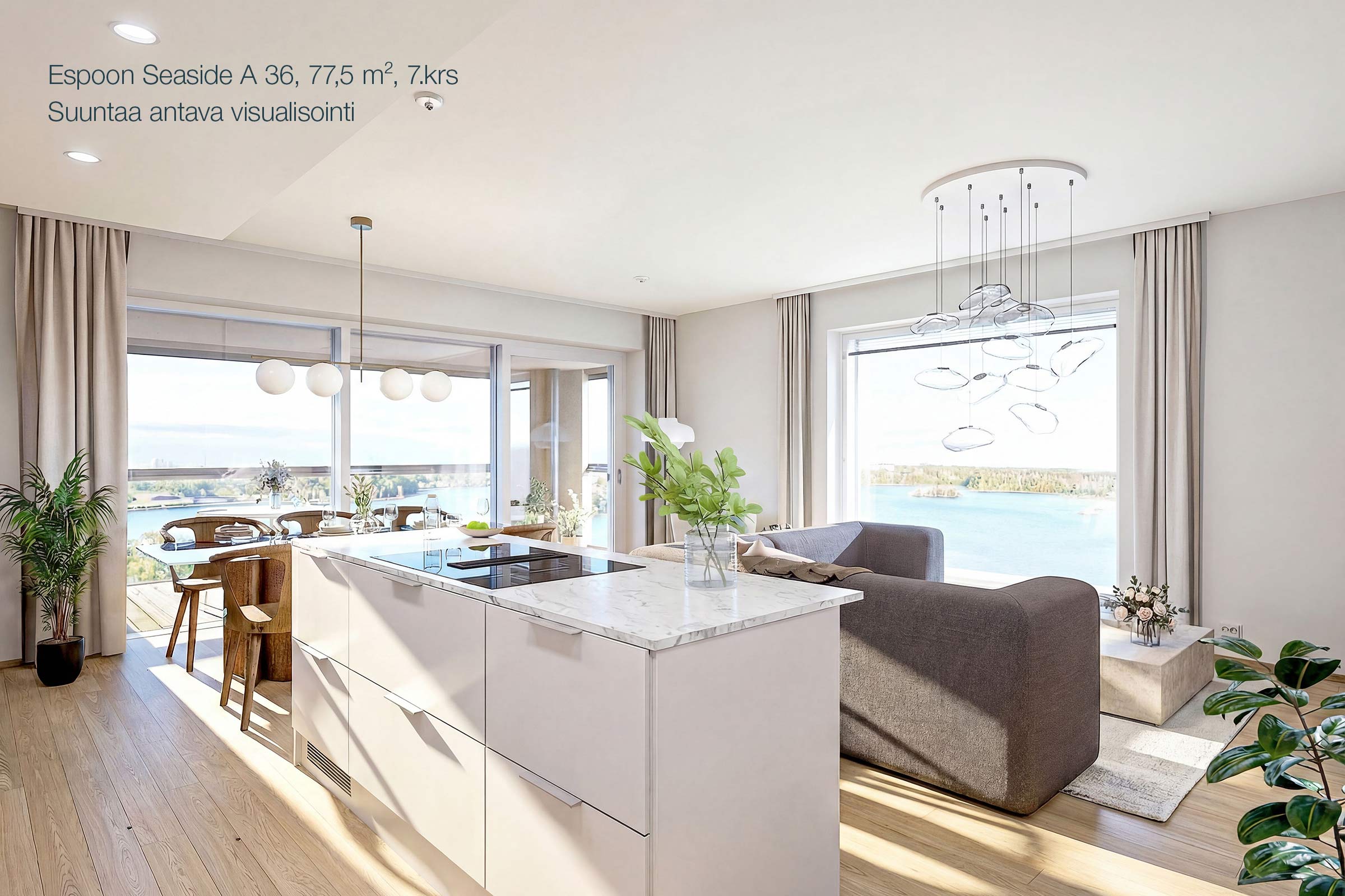 Myytävät asunnot Espoon Seaside, Keilaniemi