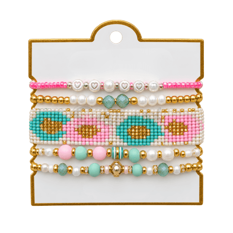 Set de Pulseras Perla Preciosa