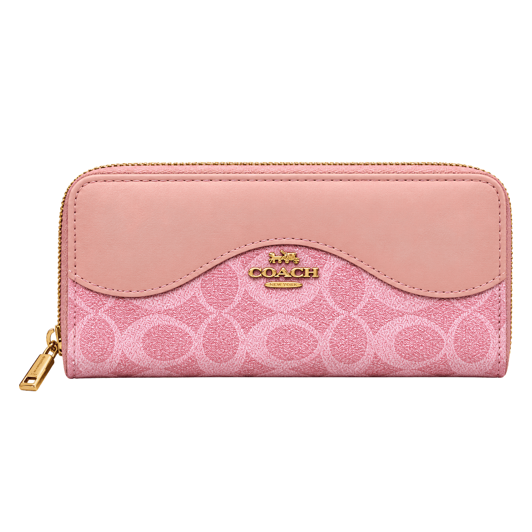Monedero Coach Doble Cierre