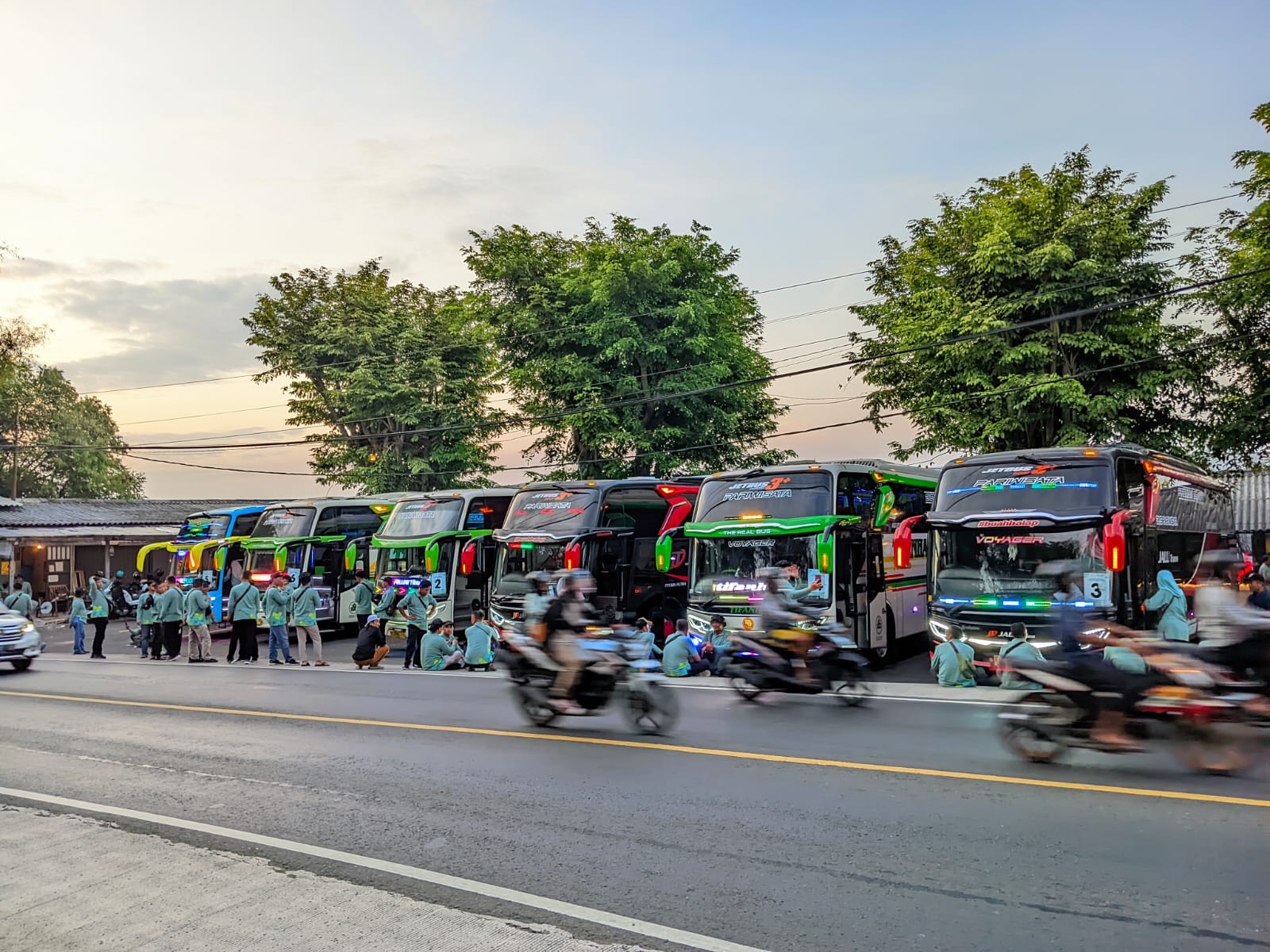 Area parkir luas