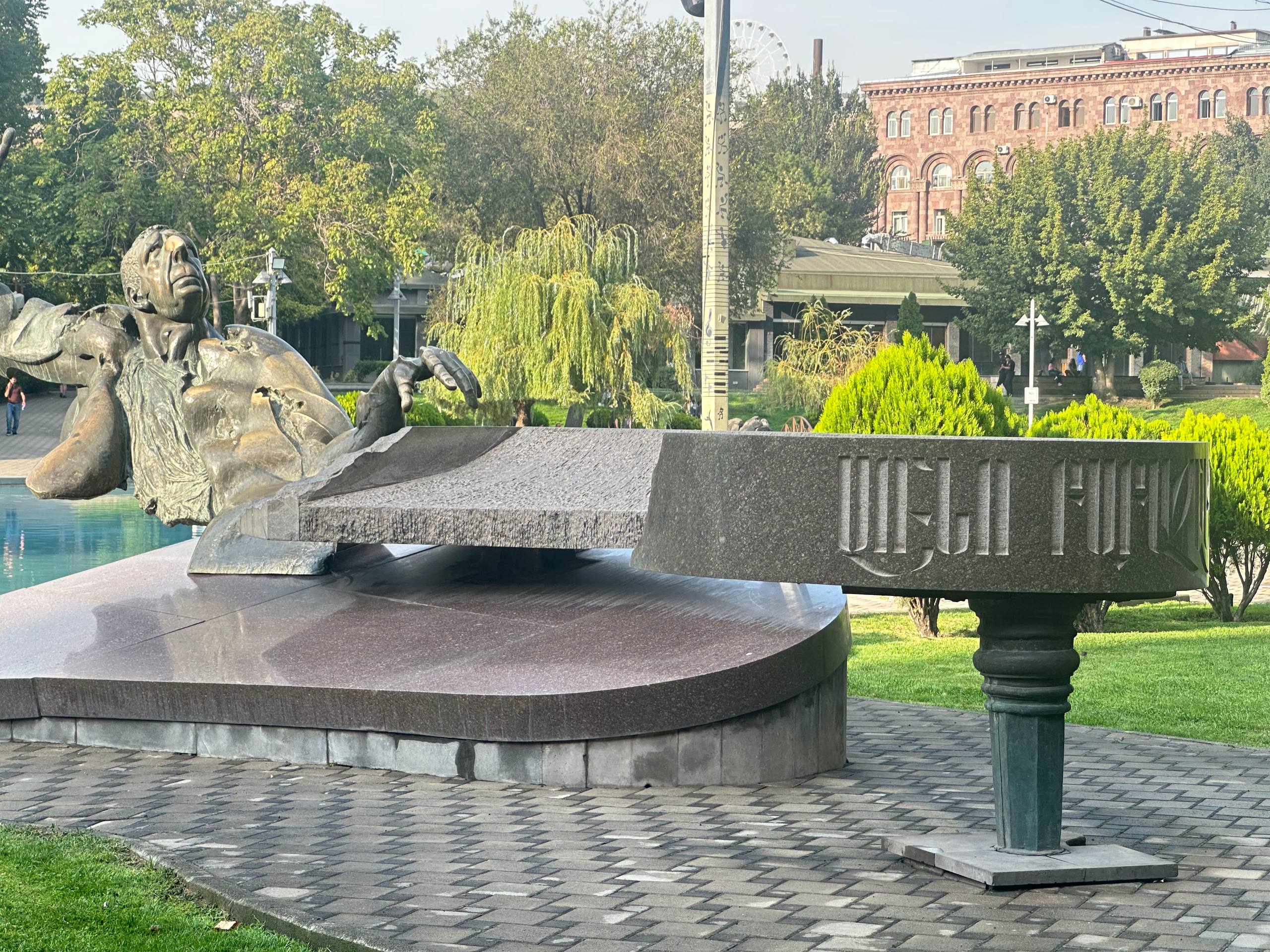 Monument to composer Arno Babajanyan
