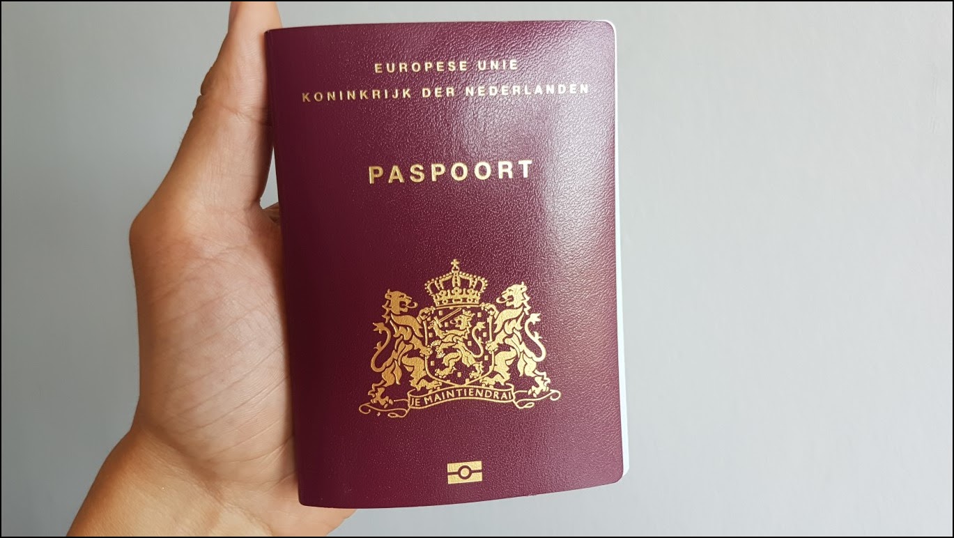 Паспорт нидерландов фото