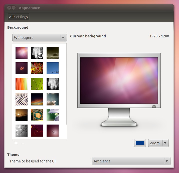 Убунту 11.10. Улучшение интерфейса. Ubuntu 11.10. Appear 10