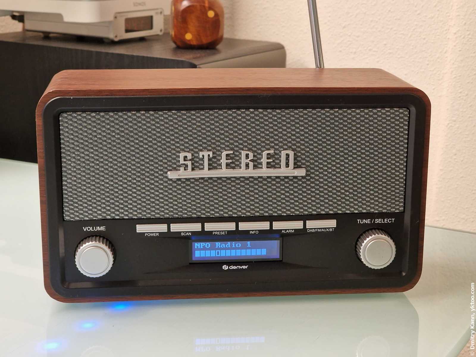 to benefit from podcasts: Denver DAB-18 digital radio review | Yktoo