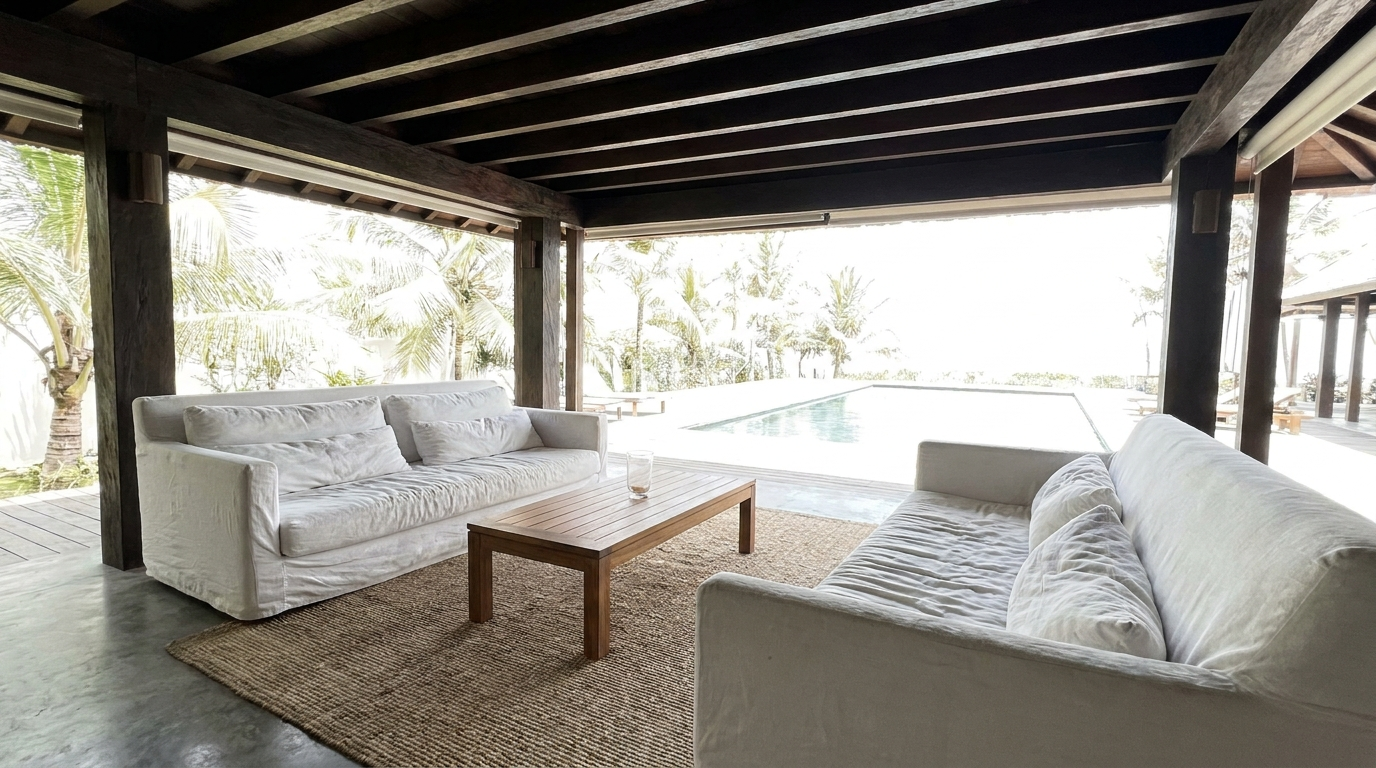 Ordinary listing photo of a villa living room