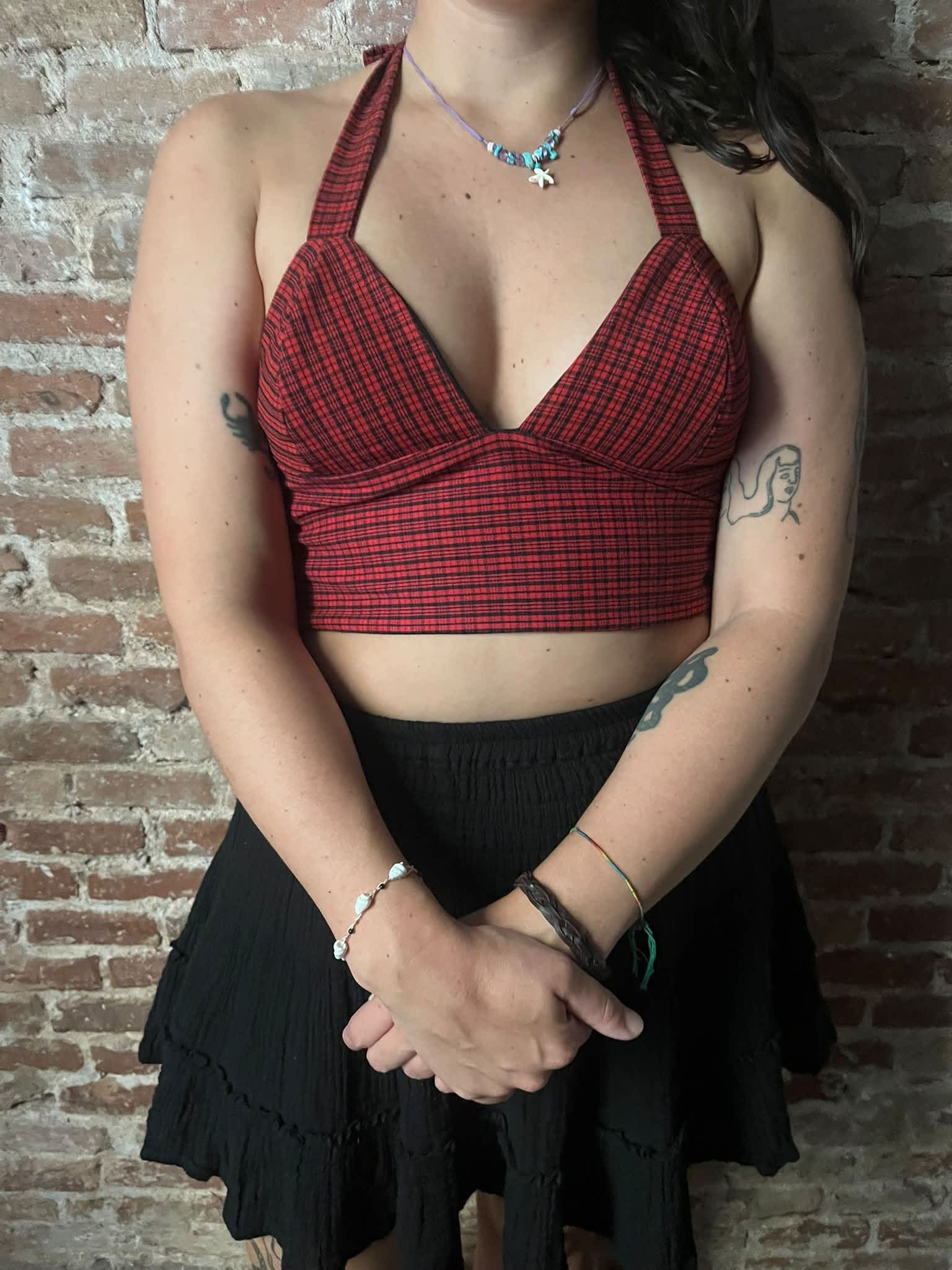 Top halter cuadros hover view