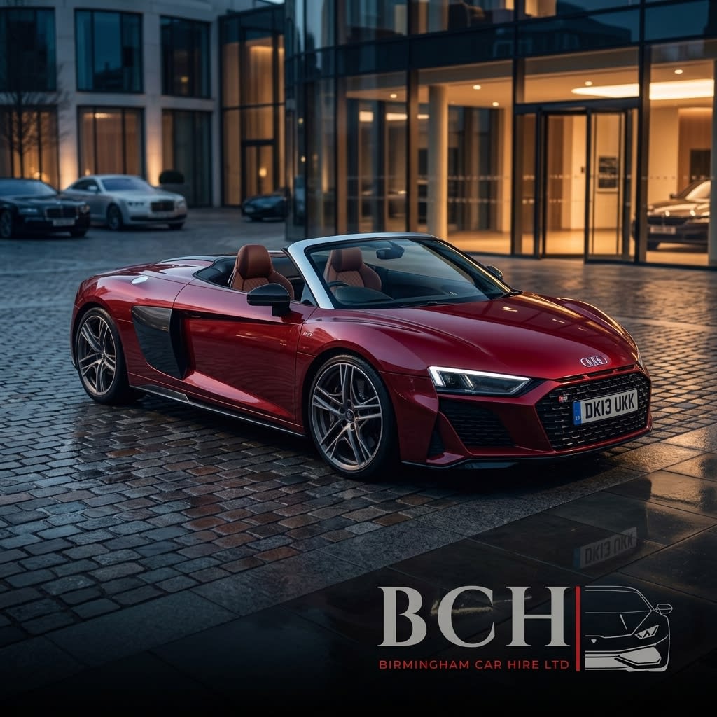 BCH Supercar Hire — Audi R8 Spyder