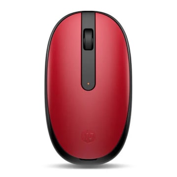 Mouse HP 240 alámbrico, Negro-Rojo