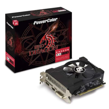 Tarjeta Gráfica PowerColor Radeon RX 550 2GB DDR5