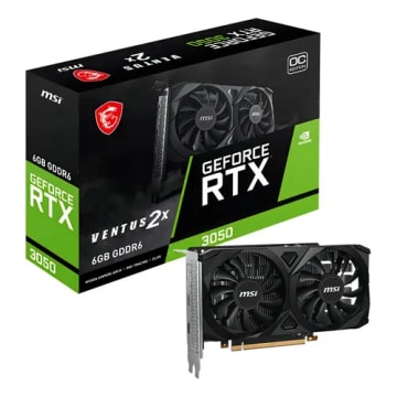 Tarjeta Gráfica GeForce RTX 3050 6GB GDDR6 Dual Fan