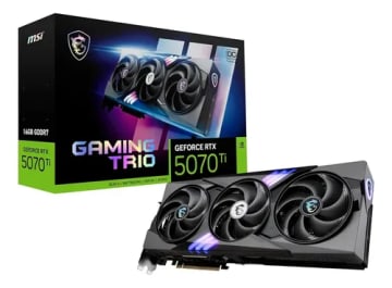 Tarjeta Gráfica MSI GeForce RTX 5070 Ti Gaming Trio 16GB GDDR7