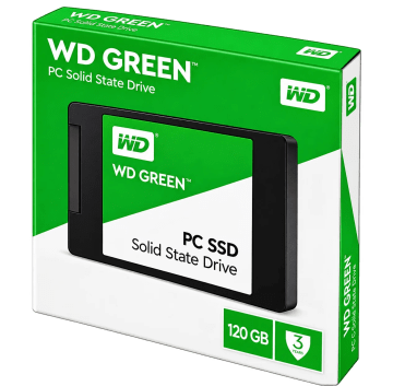 SSD WD Green SATA 120GB 2.5"