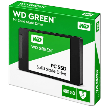 SSD WD Green SATA 480GB 2.5"