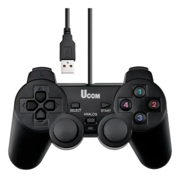 Control PC USB con vibración Joypad