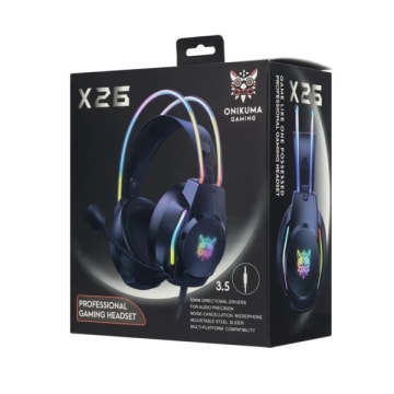 Headset Gaming RGB X26
