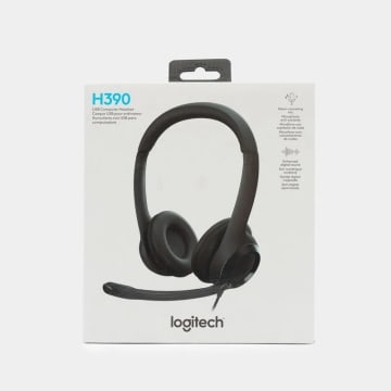 Diadema Logitech H390 USB-C estéreo con micrófono