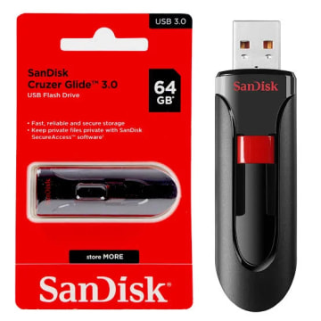 Memoria USB SanDisk Cruzer Glide 64 GB