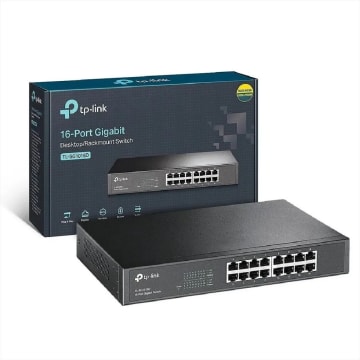 Switch Gigabit de 16 puertos Desktop/Rackmount