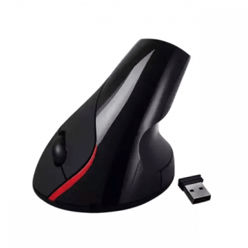 Mouse óptico vertical ergonómico