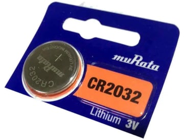 Pila de litio tipo botón CR2032 3V