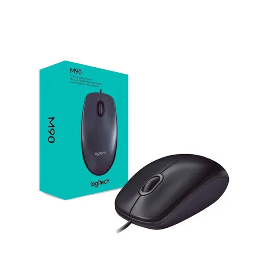 Mouse LOGITECH M90 Óptico USB Alámbrico