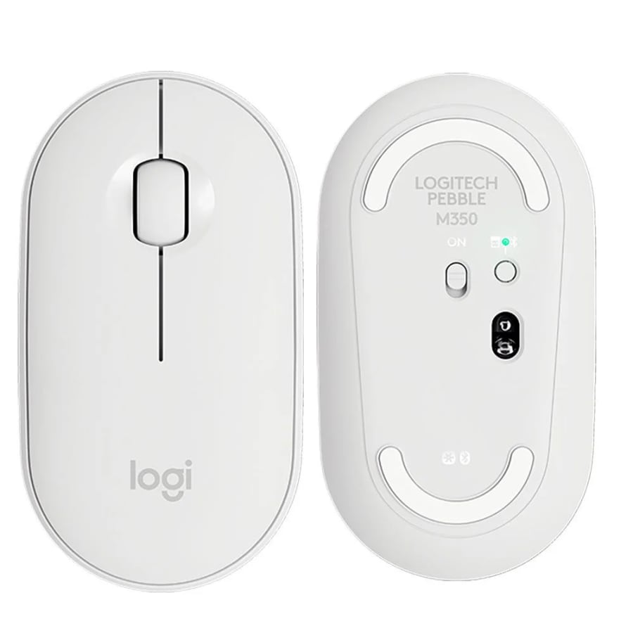 Mouse LOGITECH Óptico Inalámbrico M350S blanco