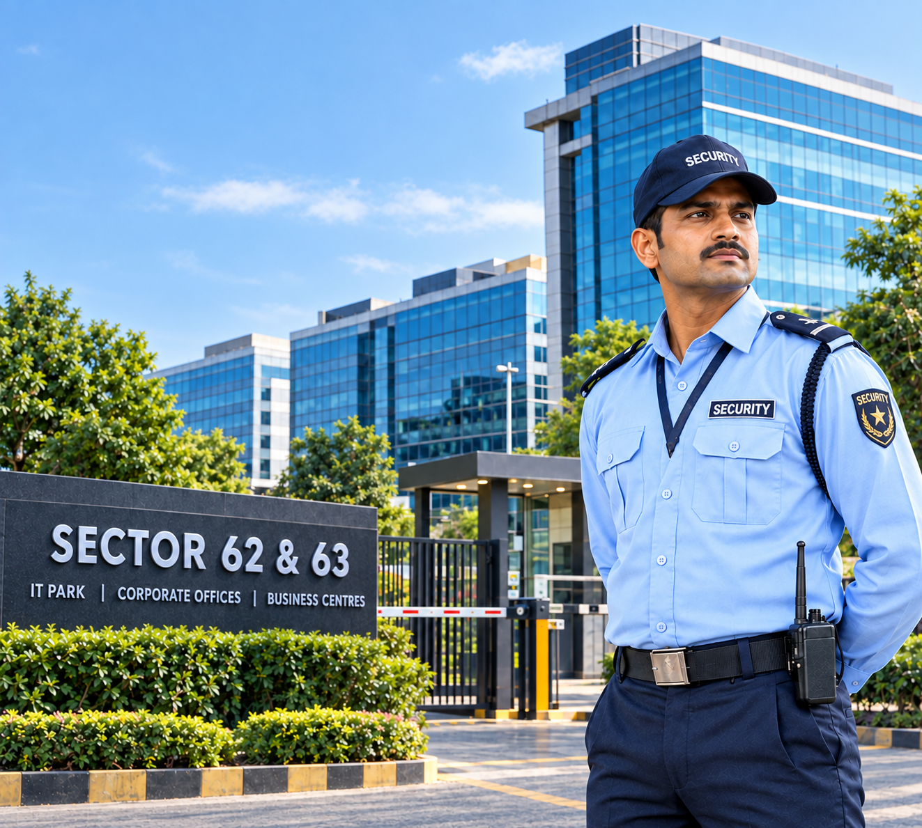 Why Businesses in Sector 62 & 63 Need Professional Security Guards