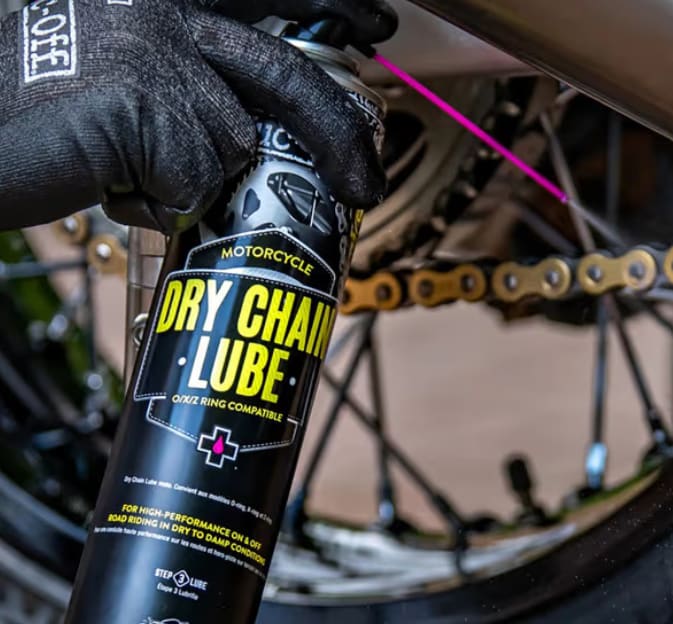 Muc-Off Motorcycle Dry Chain Lube 400ml  vista 1
