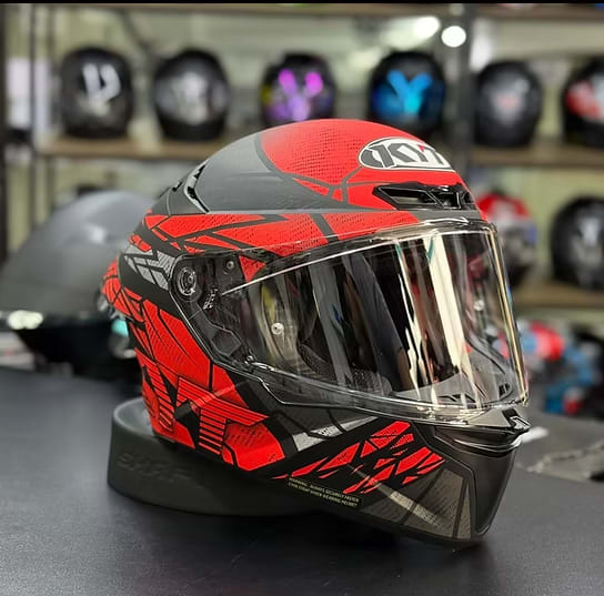 CASCO KYT INTEGRAL TT-REVO COMBUSTION MATT RED vista 1
