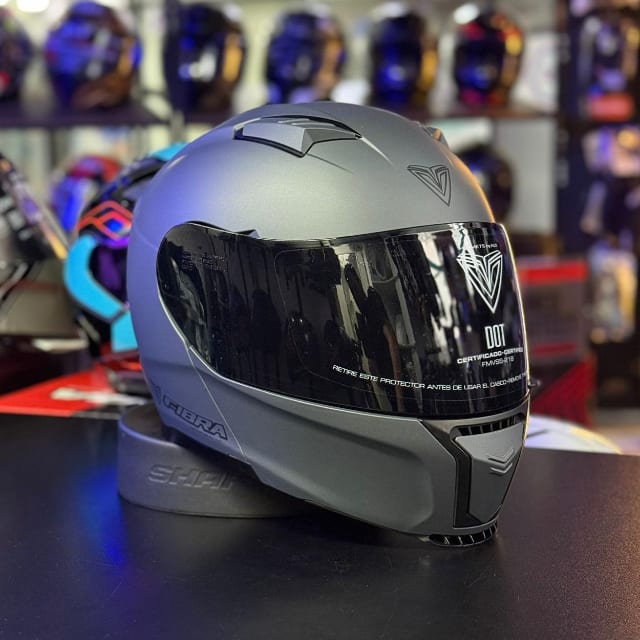 CASCO FIBRA TERRA DUO SOLID ANTRACITA vista 1