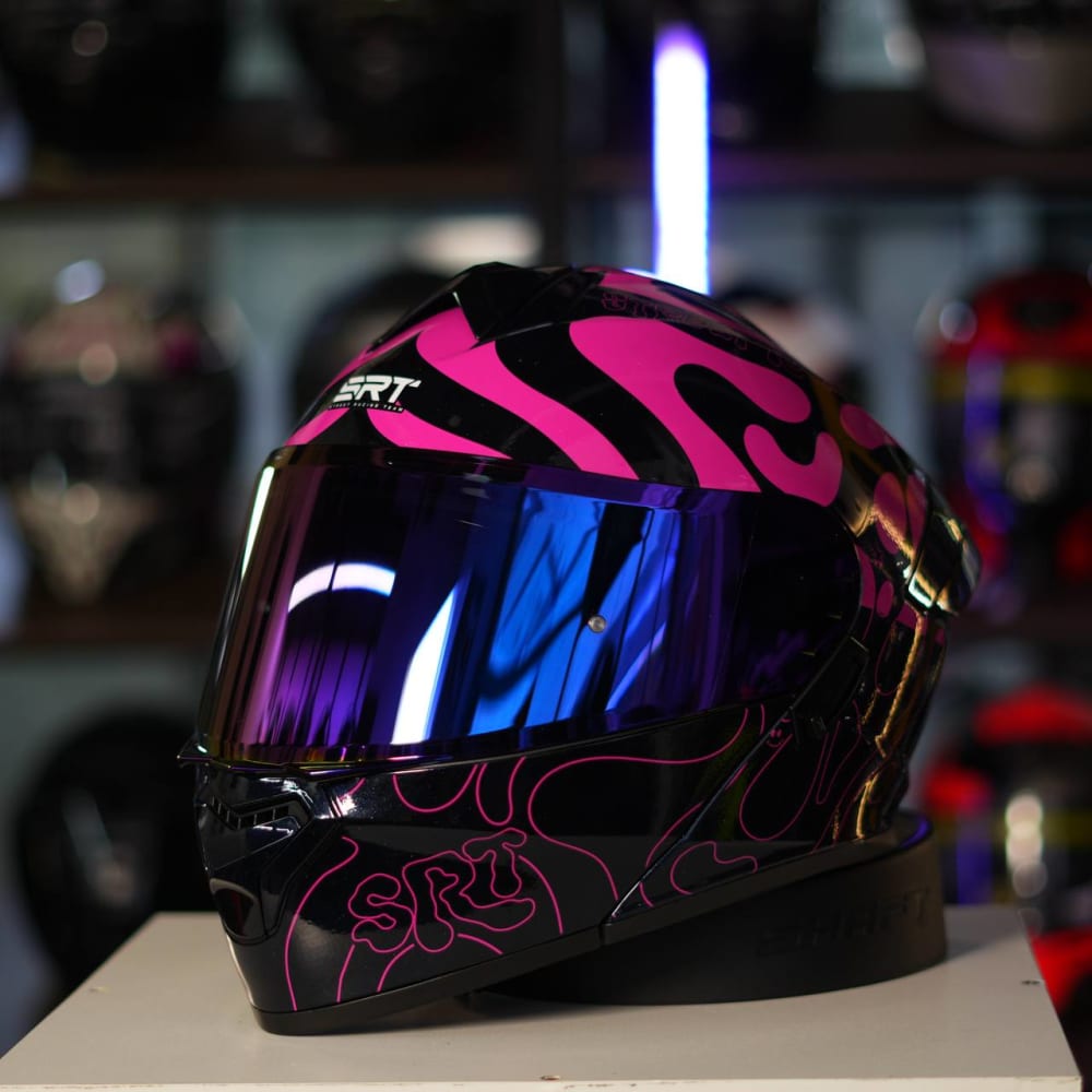 HF130 Moto GP LAVA FLOW PINK XS (53- 54) vista 1