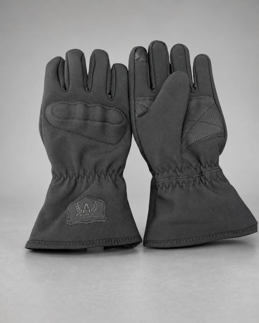 GUANTE ATOMIC AT27 BLACK / GREY vista 1