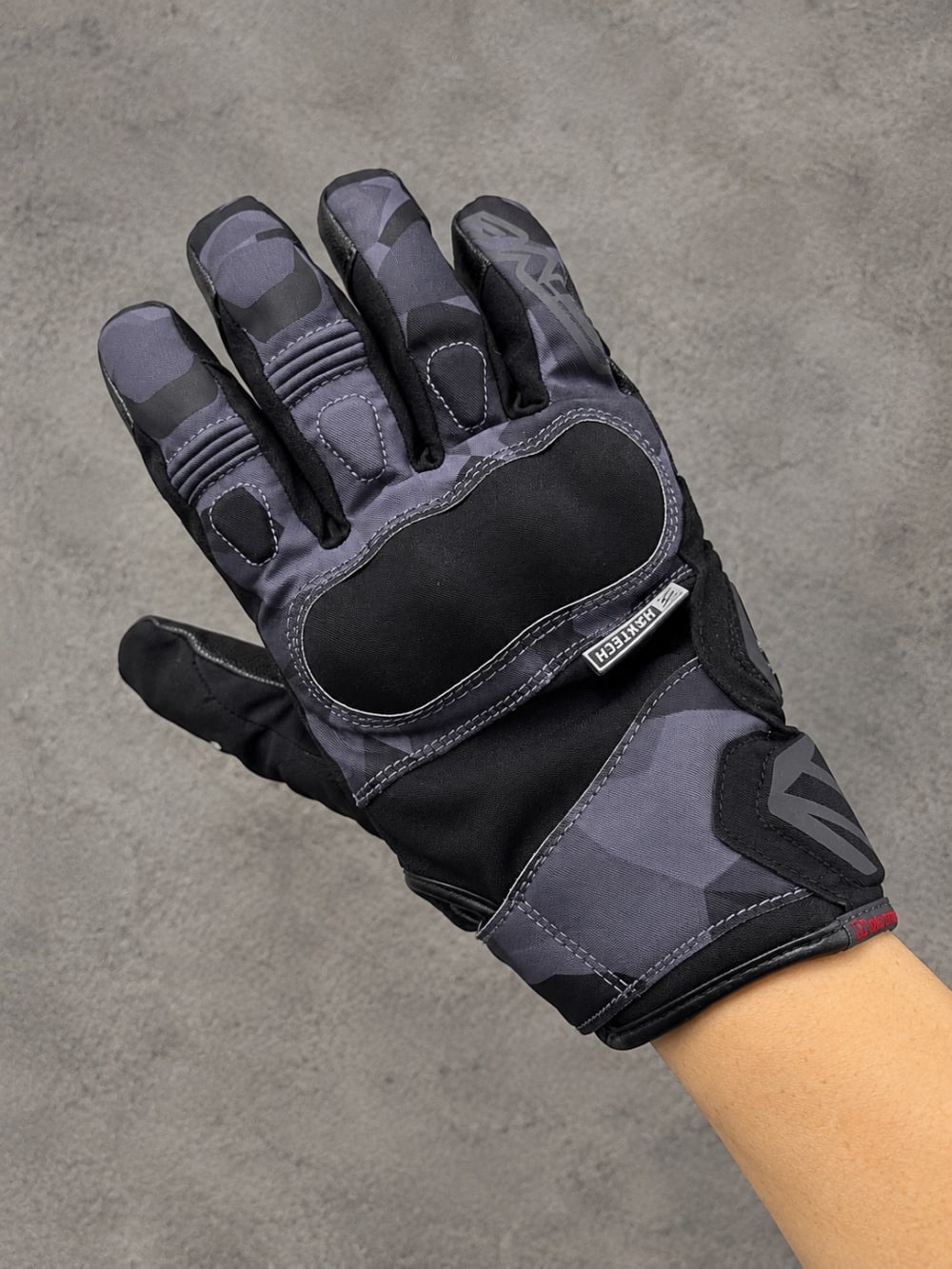 FIVE GLOVES-GUANTES BOXER WP CAMO GRIS ROPA DE MOTOCICLISMO vista 1