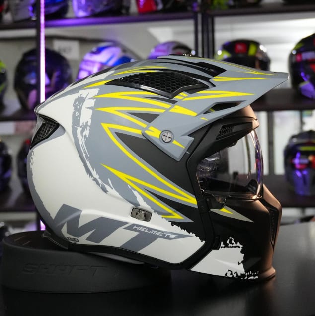 CASCO MT TR902B SV STREETFIGHTER TACKLE BLACK GRAY YELLOW vista 1