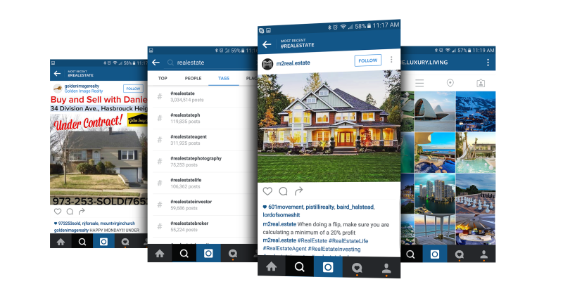 real estate instagram - real esetate companies on instagram to follow