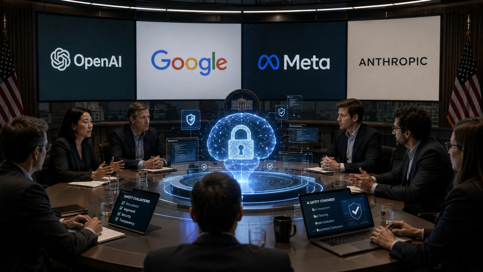 Gigantes da tecnologia discutem novos padrões de segurança para inteligência artificial