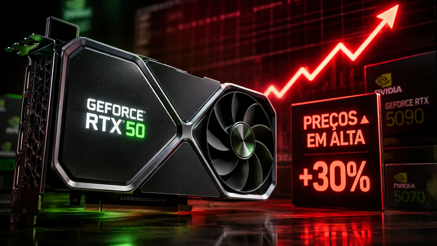 Preços das GeForce RTX 50 sobem até 30% na Coreia do Sul