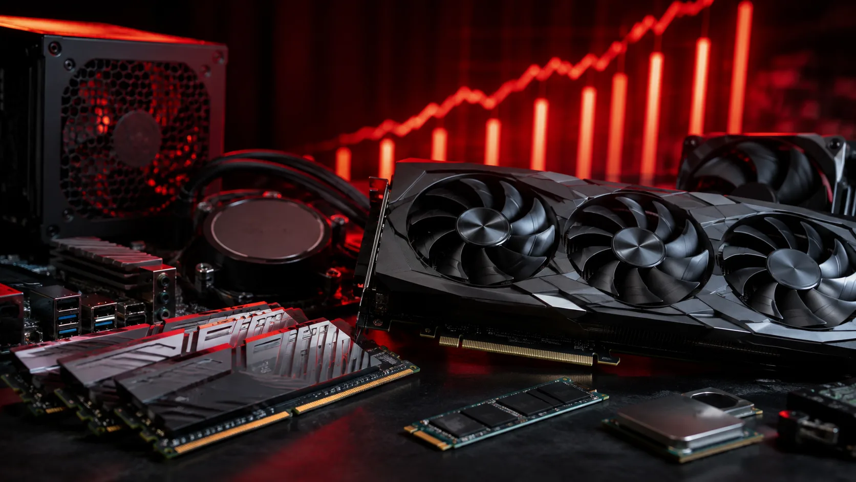 Alta de memória e GPUs pressiona mercado de PCs gamer em 2026