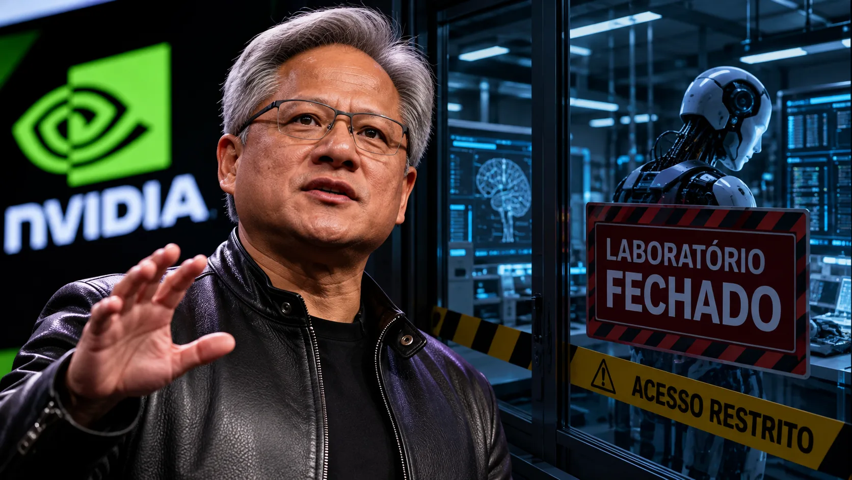 Jensen Huang diz que laboratórios de IA devem fechar se não conseguirem conter modelos perigosos