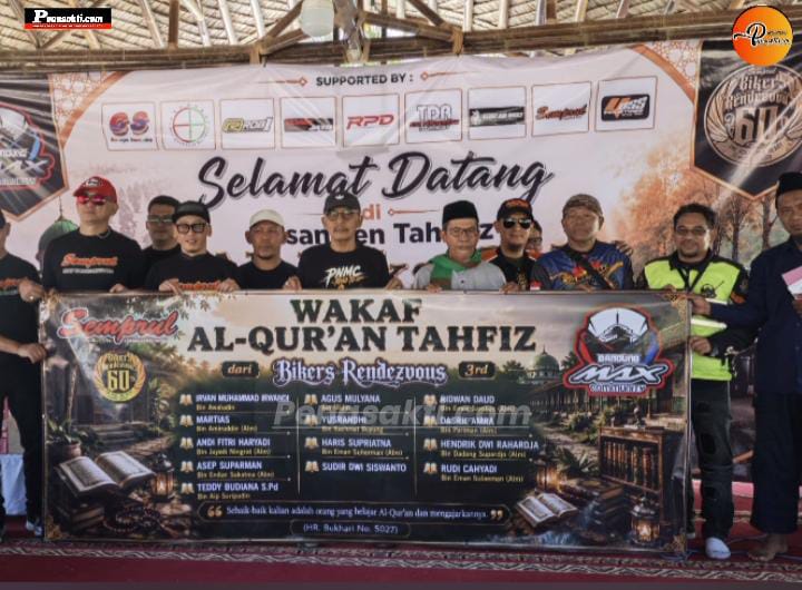 Bikers Rendezvous 3 Suntik Wakaf Produktif dan Infrastruktur di Ponpes Al Azka QU Cilacap
